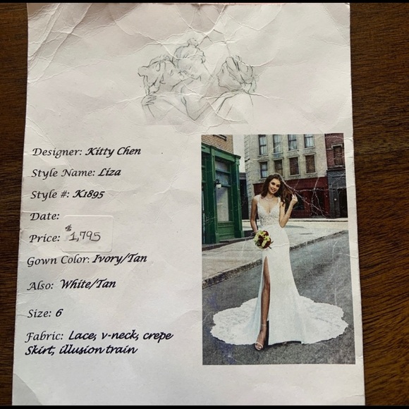 Kitty Chen ‘Liza’ Wedding Gown ✨ - Picture 7 of 7